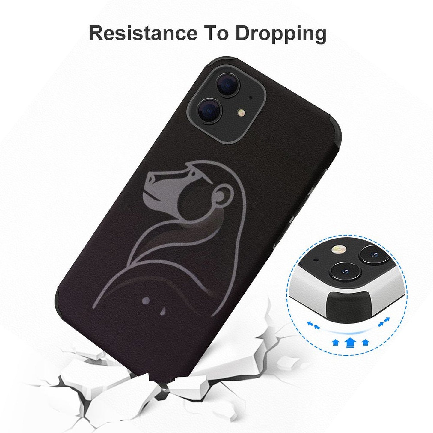 Microfiber Custom Phone Cases for iPhone 12